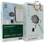 Green 4 in 1 TF Card Reader