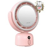 آینه آرایش فن دار گرین Green Makeup Mirror