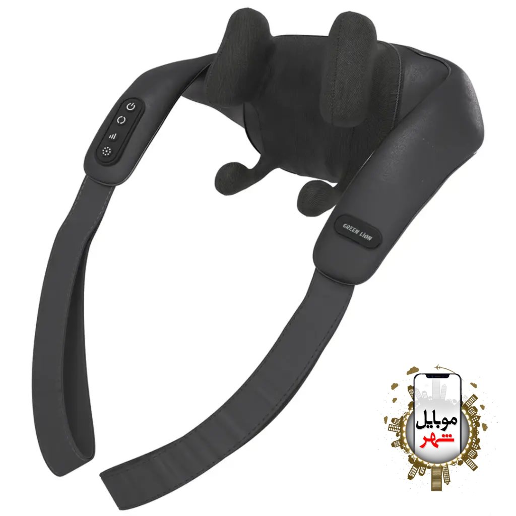 ماساژور چهار بعدی گردن و شانه قابل شارژ گرین Green Neck & Shoulder Rechargeable 4D kneading Massage