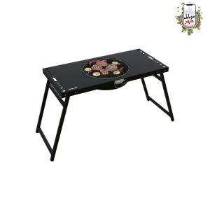 Green Portable BBQ Camping Table