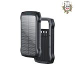 خرید پاوربانک سولار فورس ۲۰۰۰۰ میلی‌آمپر گرین Green Lion Solar Force 20000mAh Power Bank
