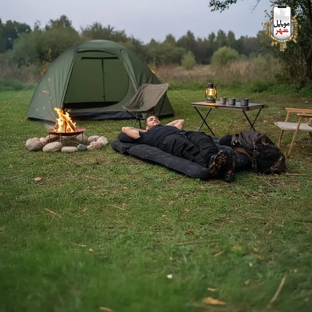 Green Inflatable Car Air Mattress قیمت