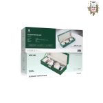 Green elegant Watch Box 6 Slots