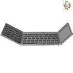 Green Tri-Fold Wireless Keyboard Scissor