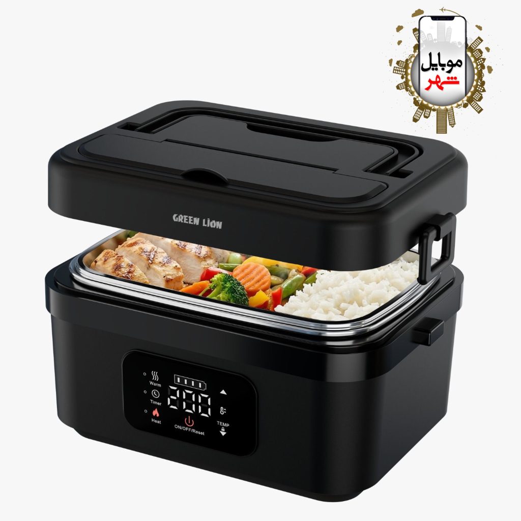 جعبه غذا قابل حمل 1لیتری گرین Green Portable Lunch Box 1L