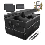 Green Car Trunk Organizer 57L