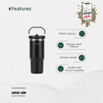 بطری وکیوم تیبلر 900 میلی لیتر گرین Green Vacuum Tumbler 900ML Bottle