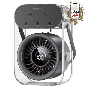 پنکه مه پاش قابل حمل چیلو آکوا پرودو Porodo Chillo Aqua Portable Mist Fan
